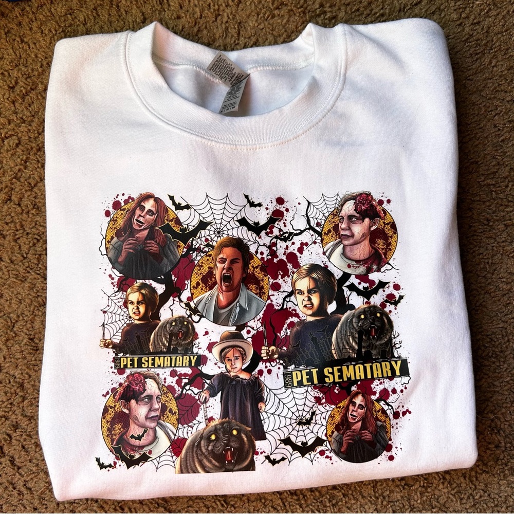 FLASH HALLOWEEN SALE Pet Sematary Crewneck